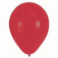 Latex Balloon 12in Classic Red - 15 Each